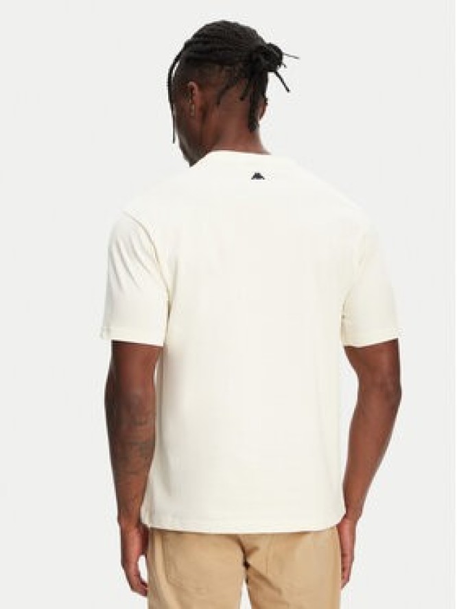 Robe di Kappa T-Shirt Robe Giovani Tozeur 61151CW Écru Regular Fit