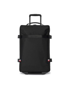 Tommy Hilfiger Walizka kabinowa Th Nylon Travel Soft AM0AM13474 Czarny