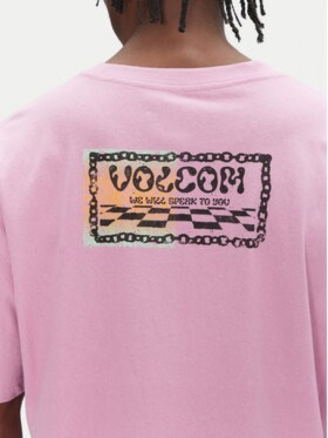 Volcom T-Shirt Filip Rygalski A4312506 Różowy Loose Fit