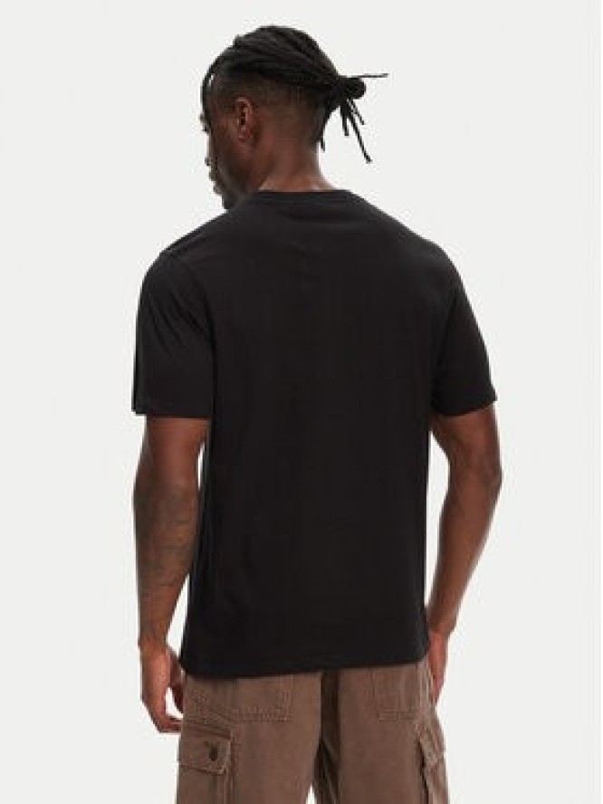 Hunter T-Shirt Tavish HARM0082251 Czarny Regular Fit