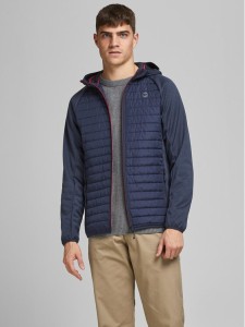 Jack & Jones Kurtka przejściowa Multi Qualited 12182242 Granatowy Regular Fit