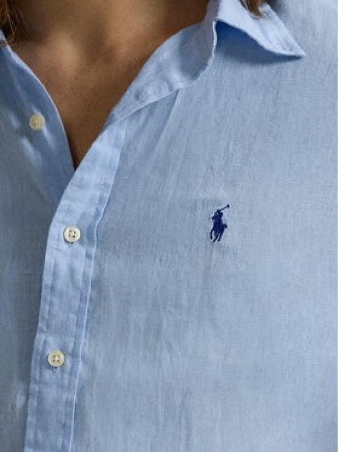 Polo Ralph Lauren Koszula 710968912005 Błękitny Custom Fit