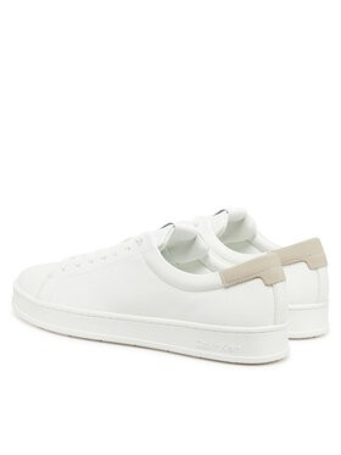 Calvin Klein Sneakersy Low Top Lace Up Nu HM0HM01758 Biały