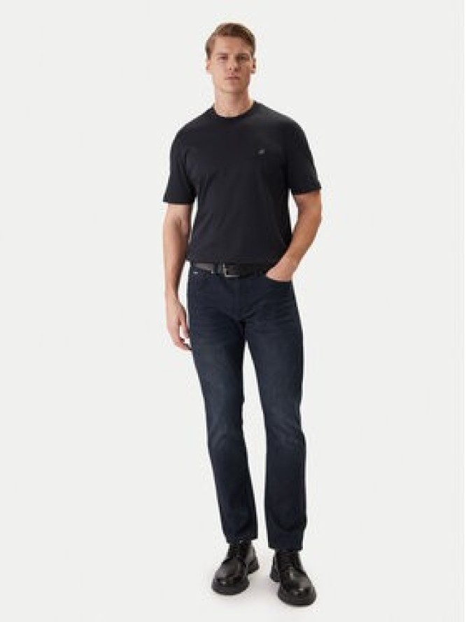 BOSS T-Shirt 50555844 Granatowy Regular Fit