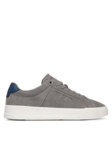 Tommy Hilfiger Sneakersy Th Court Suede FM0FM05824 Szary