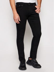 Jack & Jones Jeansy Glenn Original 12152346 Czarny Slim Fit