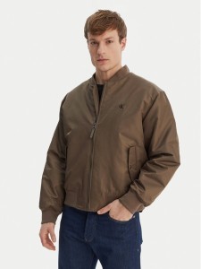 Calvin Klein Jeans Kurtka bomber LV04RC526G Brązowy Regular Fit