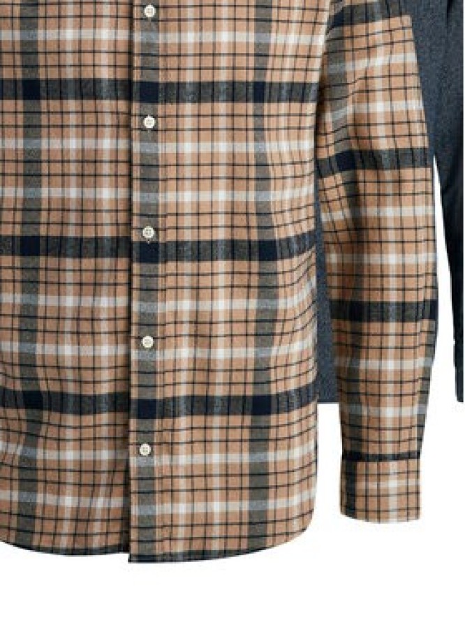 Jack&Jones Komplet 2 koszul Blubarkley 12294328 Beżowy Regular Fit