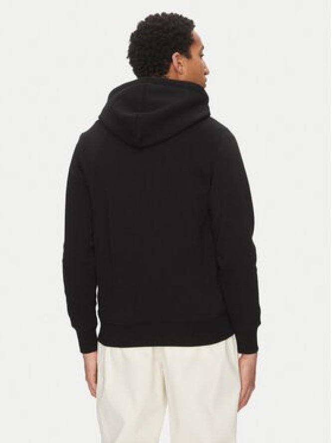 Tommy Hilfiger Bluza Script Logo MW0MW33631 Czarny Regular Fit