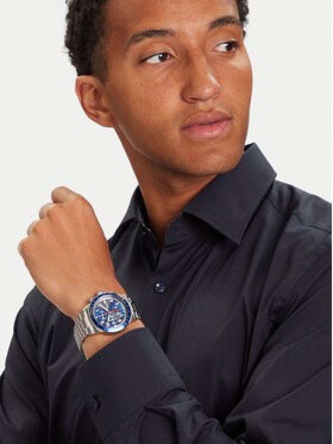 Fossil Zegarek Sport Tourer FS6047 Srebrny