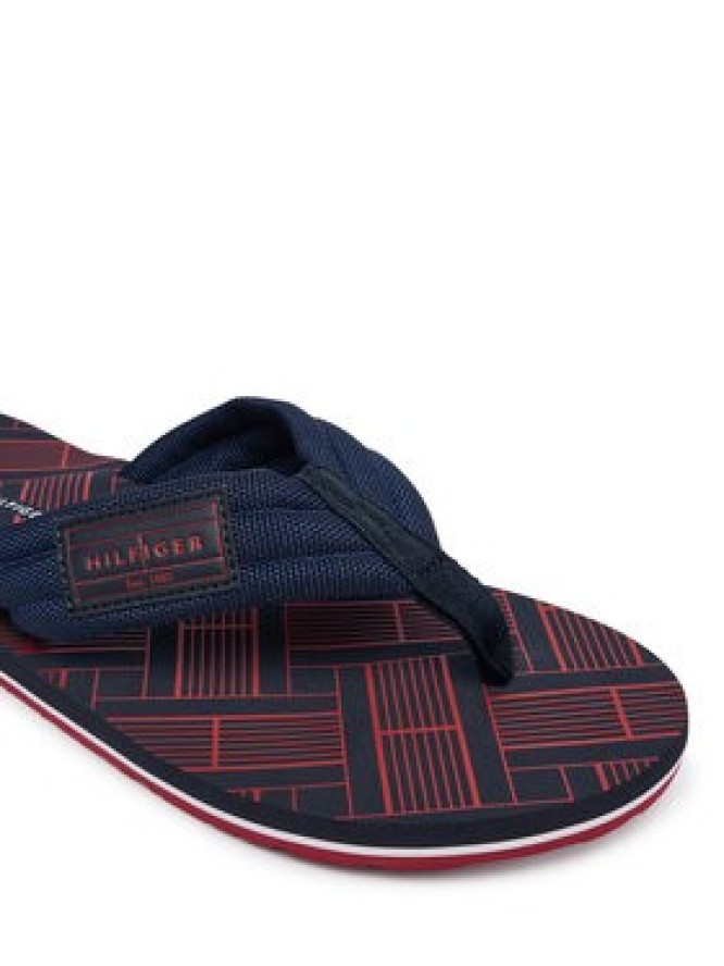 Tommy Hilfiger Japonki Flag Patch Beach FM0FM06004 Granatowy