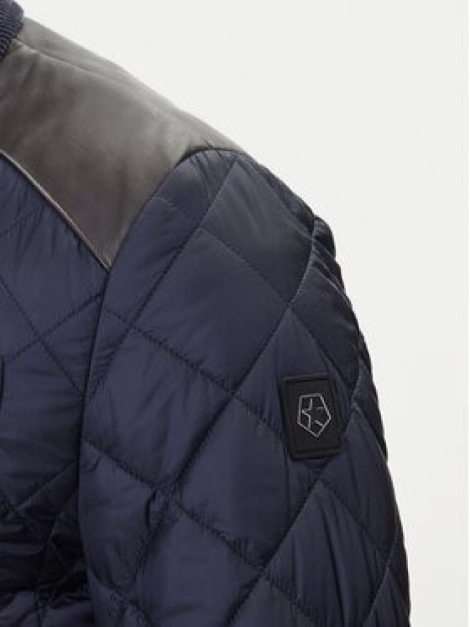 Milestone Kurtka przejściowa MSSantos 530400 60655 Granatowy Regular Fit