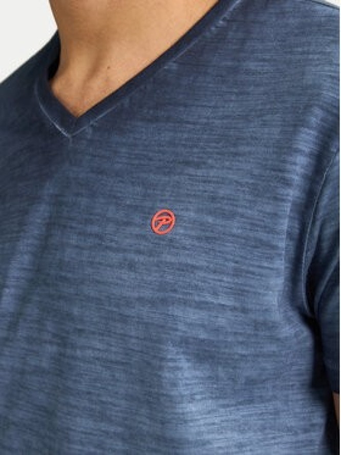 Petrol Industries T-Shirt M-1050-TSV662 Granatowy Regular Fit