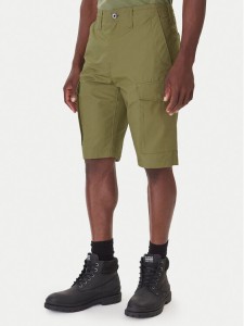 G-Star Raw Szorty materiałowe Core D26220-C973 Szary Regular Fit