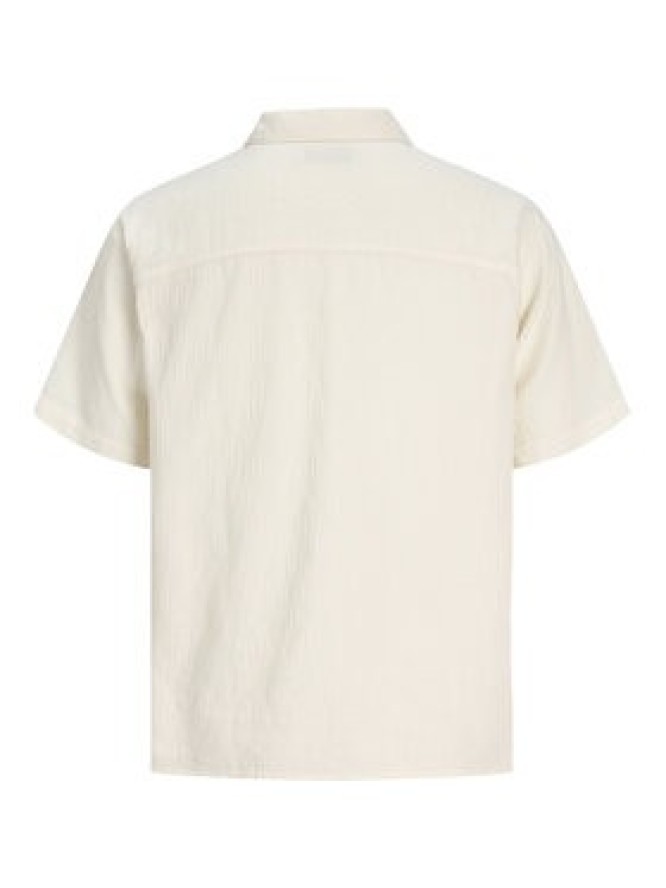 Jack & Jones Koszula Montauk 12293555 Kremowy Relaxed Fit
