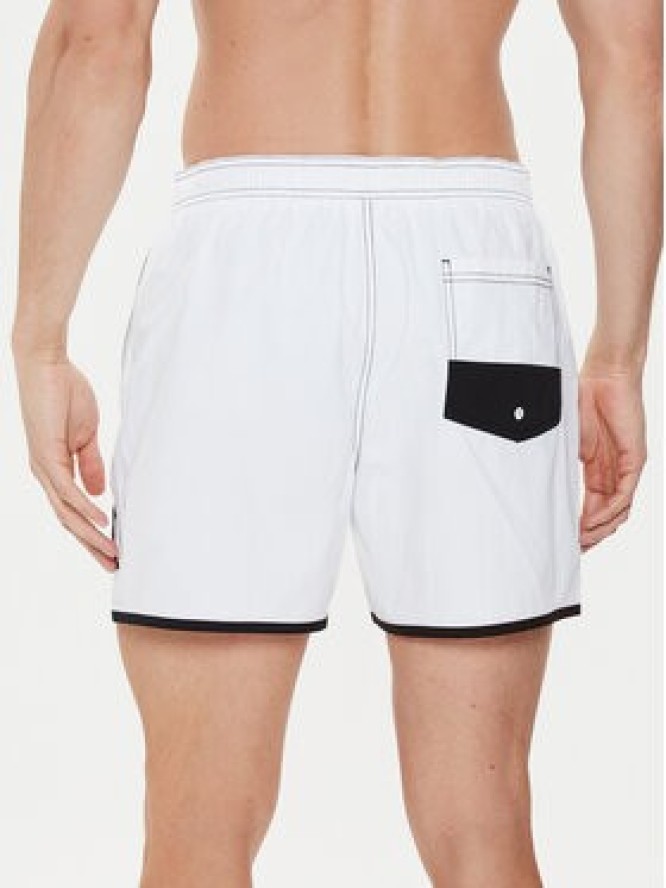 Tommy Hilfiger Szorty kąpielowe UM0UM03149 Biały Regular Fit