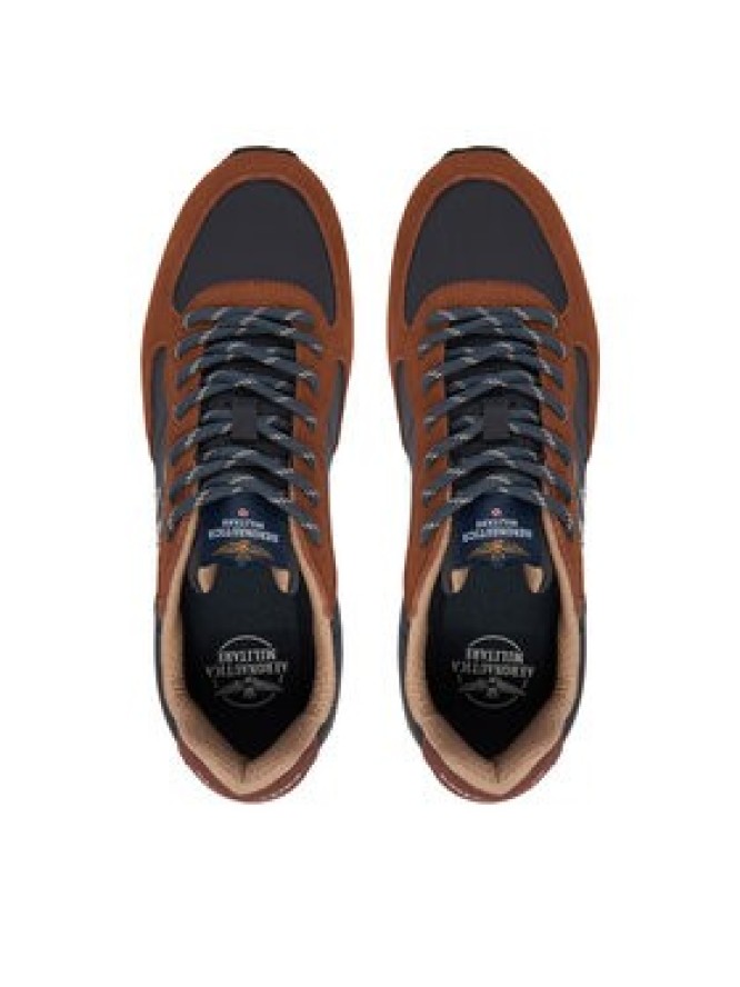 Aeronautica Militare Sneakersy 252SC0320UPL00313 Granatowy