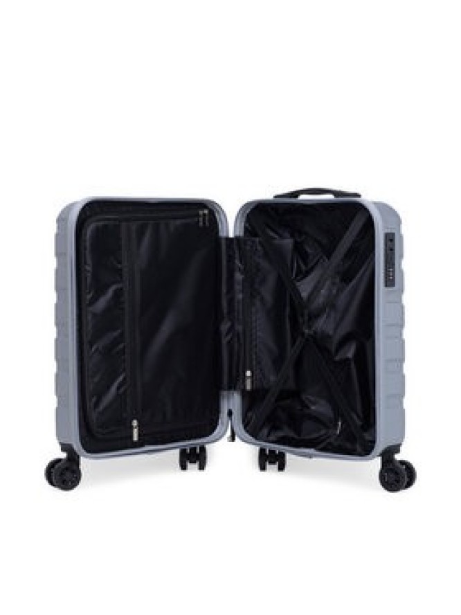 Gino Rossi Walizka kabinowa GIN-S-003-05-SILVER Srebrny