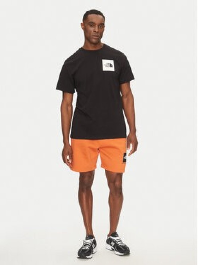 The North Face T-Shirt Fine NF0A8A6M Czarny Regular Fit