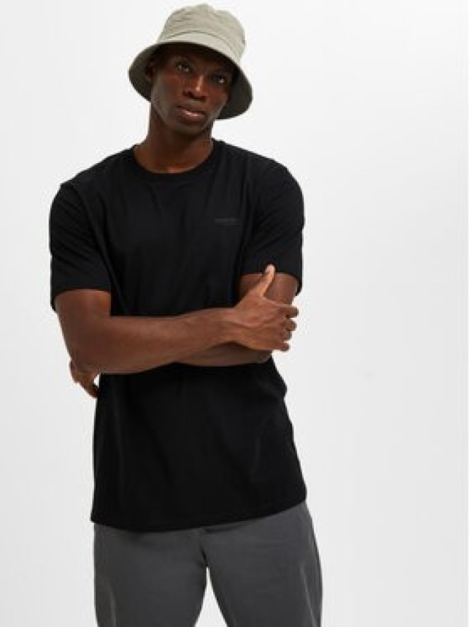 Selected Homme T-Shirt Aspen 16087858 Czarny Regular Fit