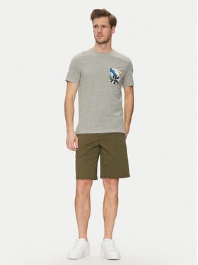 Blend T-Shirt 20718297 Szary Regular Fit