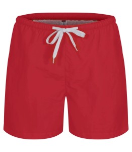 clique Szorty Venice z recyklingowanego poliamidu – Red