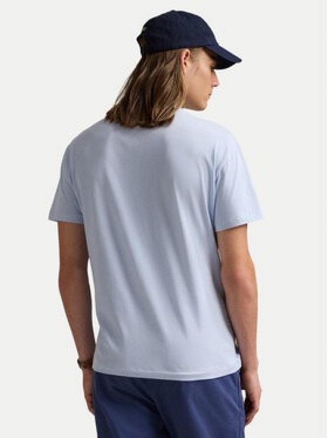 Polo Ralph Lauren T-Shirt 710671438418 Błękitny Slim Fit