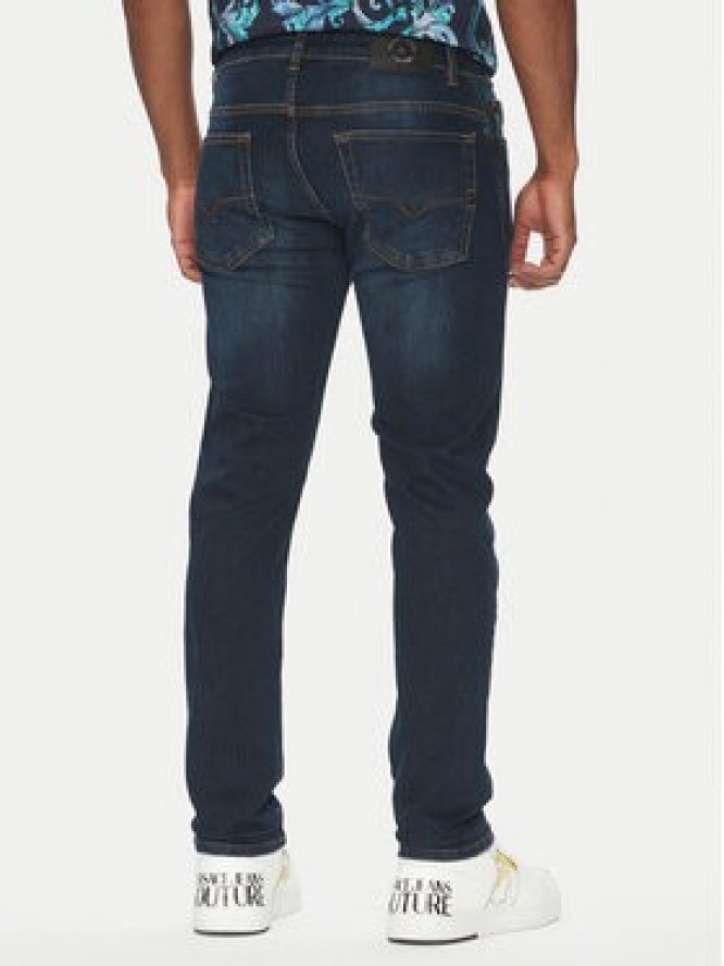 Versace Jeans Couture Jeansy 78GAB5D0 Granatowy Slim Fit