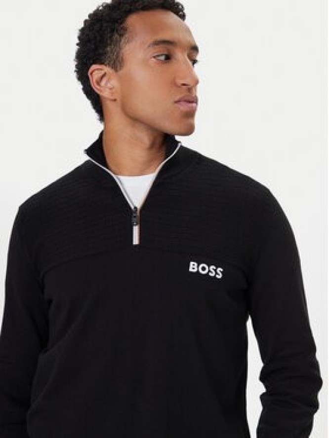 BOSS Sweter K_Hydro QZ-1 50541953 Czarny Regular Fit