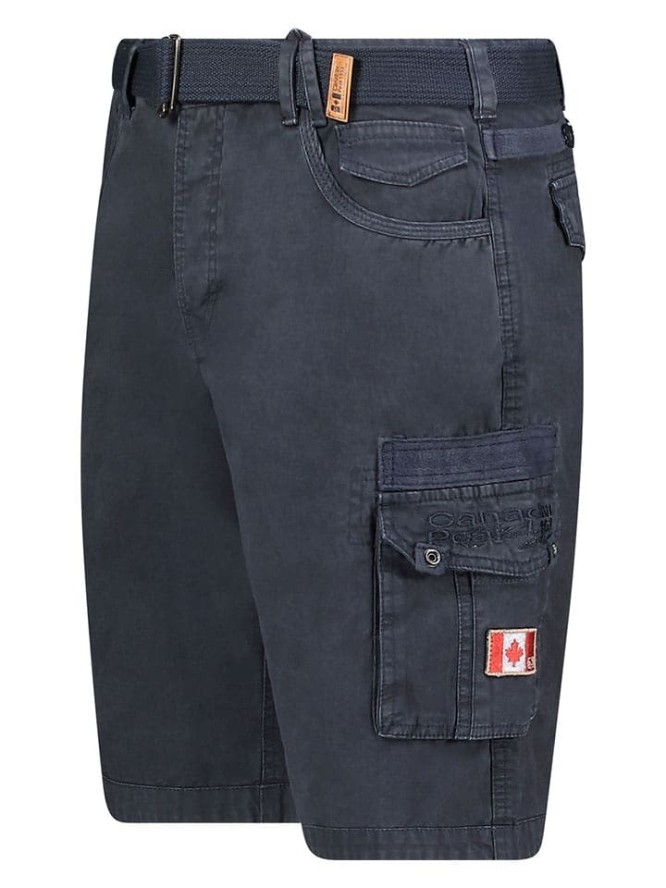 Canadian Peak Bermudy "Panoplieak" w kolorze granatowym rozmiar: S