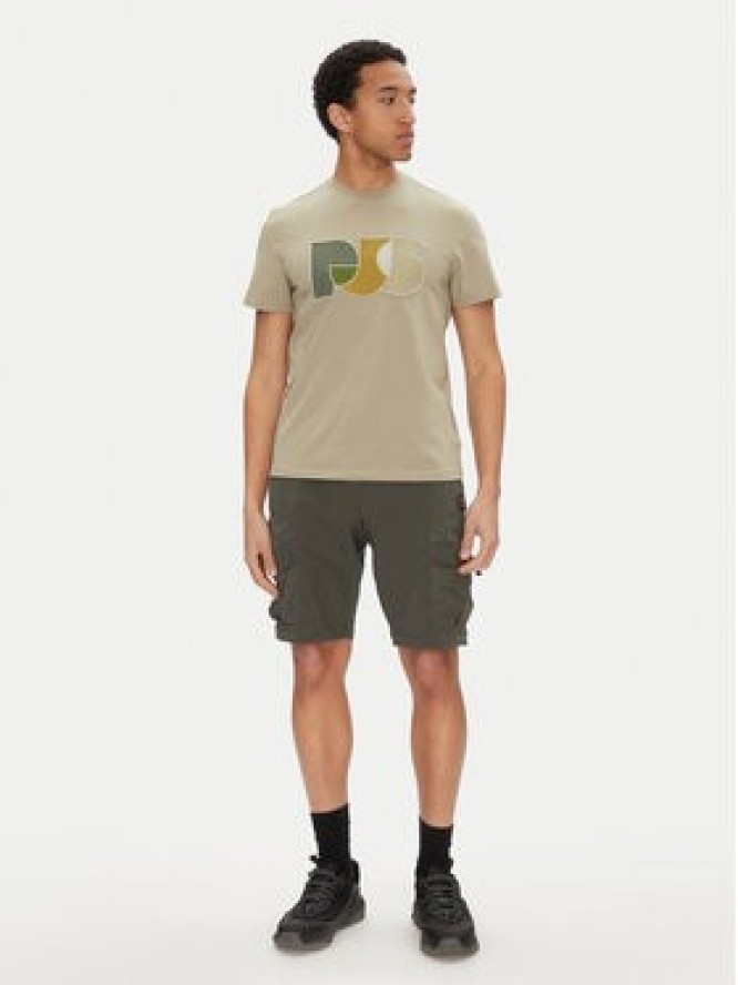 Parajumpers T-Shirt Leland 25SMPMTSGT09 Beżowy Regular Fit