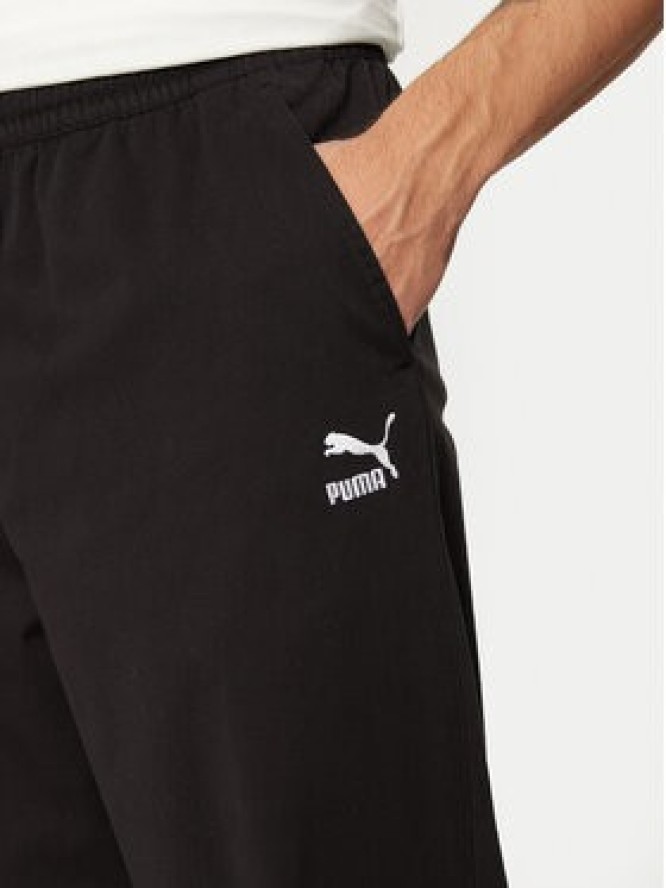 Puma Spodnie materiałowe Better Classics 624259 Czarny Relaxed Fit