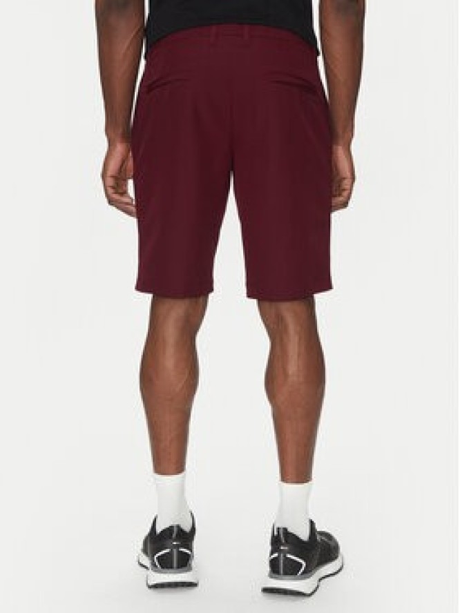 BOSS Szorty materiałowe S_Commuter_10.5 inch 50540337 Bordowy Slim Fit