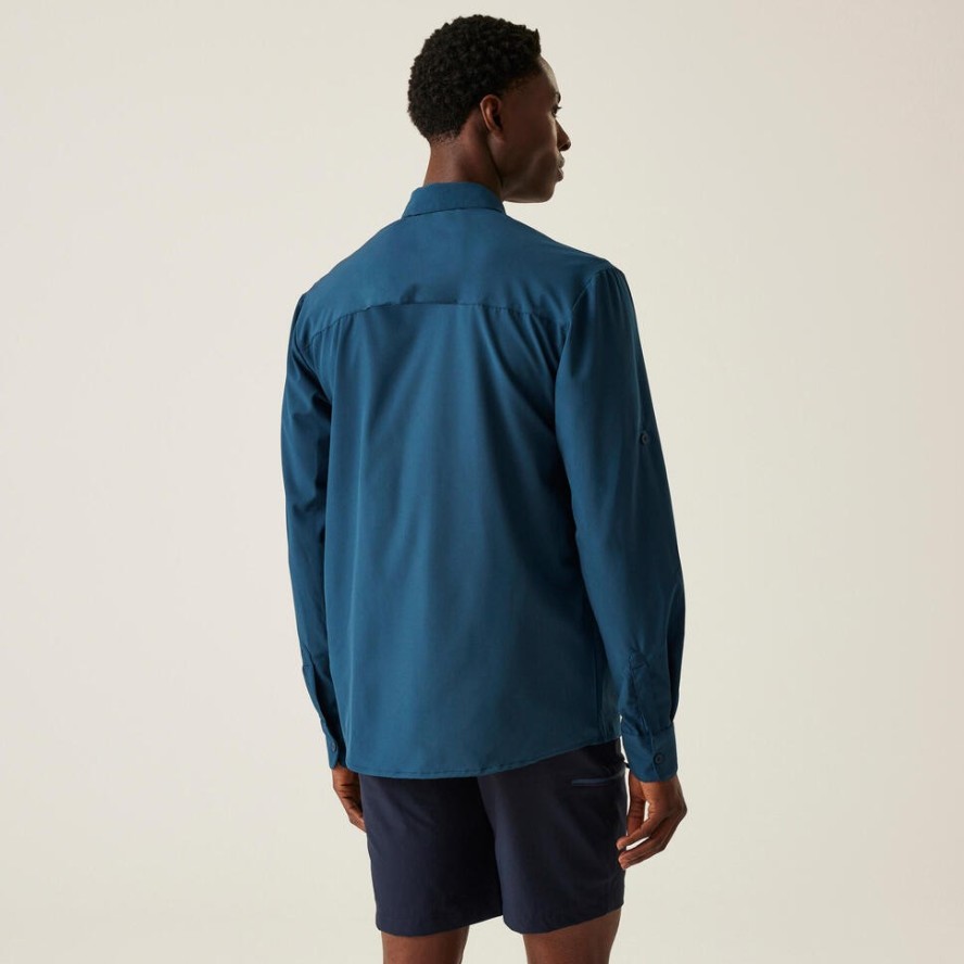 Koszula turystyczna męska Travel Packaway L/S