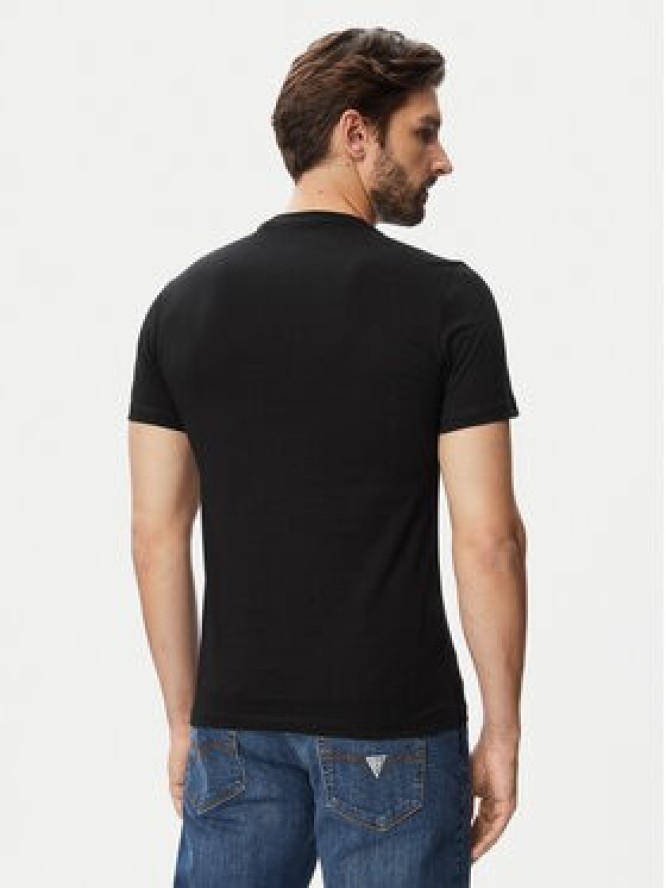 Guess T-Shirt M6YI44 K4230 Czarny Slim Fit