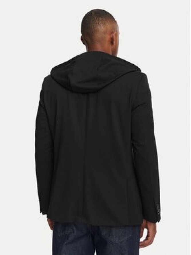 KARL LAGERFELD Marynarka 155684-562023 Czarny Modern Fit