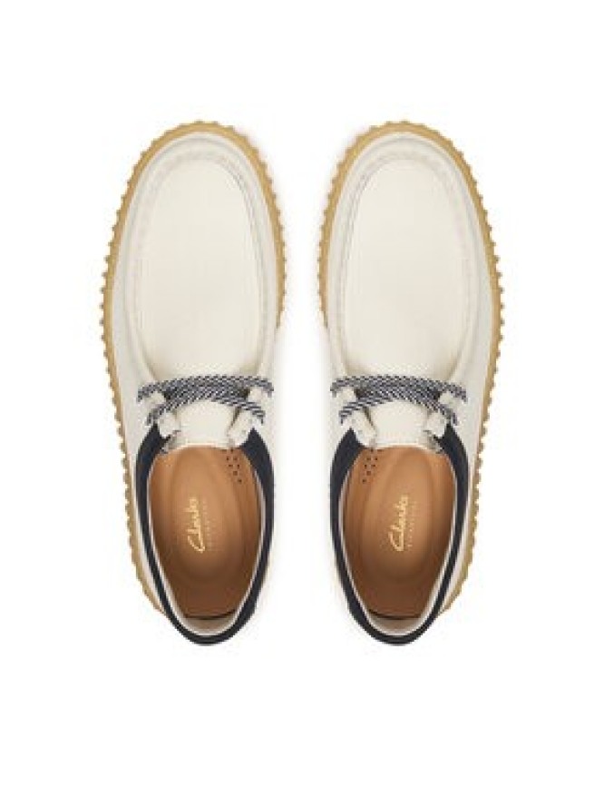 Clarks Półbuty Torhill Lo 26187380 Biały