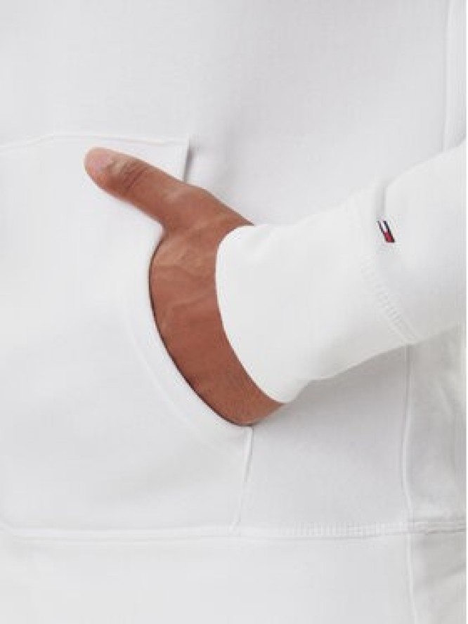 Tommy Hilfiger Bluza Logo MW0MW11599 Biały Regular Fit