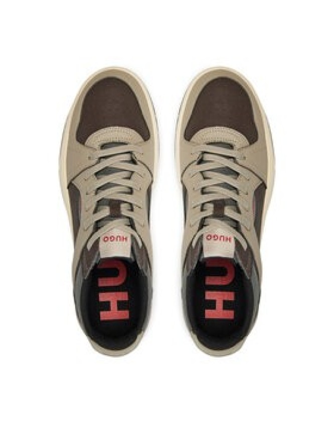 Hugo Sneakersy Hadrian 50529902 10266726 01 Brązowy
