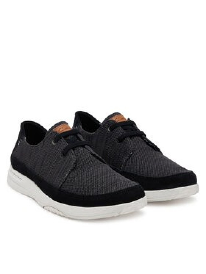 Clarks Sneakersy Easeway Lace 26181368 Czarny