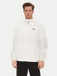 Tommy Jeans Wiatrówka Chicago DM0DM20204 Écru Regular Fit