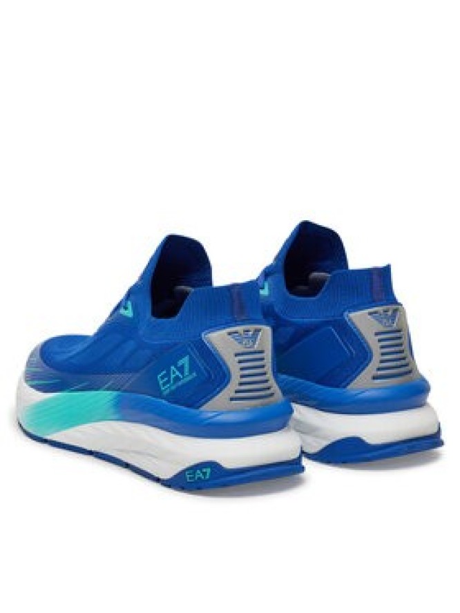 EA7 Emporio Armani Sneakersy X8X176 XK377 U476 Niebieski