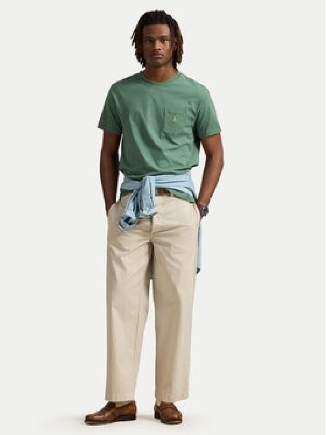 Polo Ralph Lauren T-Shirt 710704248270 Zielony Regular Fit