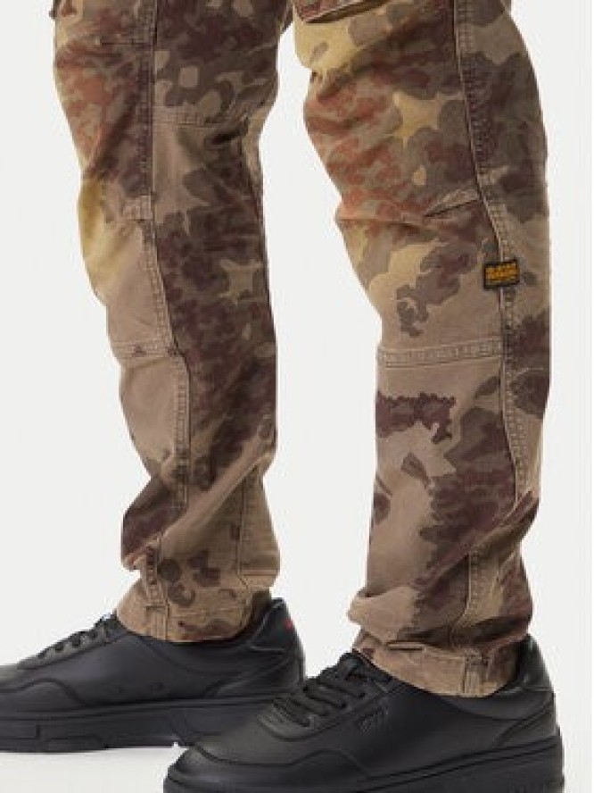 G-Star Raw Spodnie materiałowe Rovic Zip 3D D02190-E081 Khaki Tapered Fit