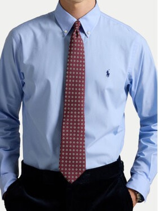 Polo Ralph Lauren Koszula 710929349009 Błękitny Custom Fit