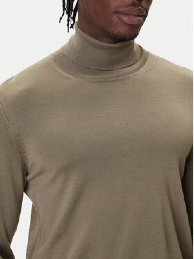 BOSS Golf Musso-P 50468262 Brązowy Slim Fit