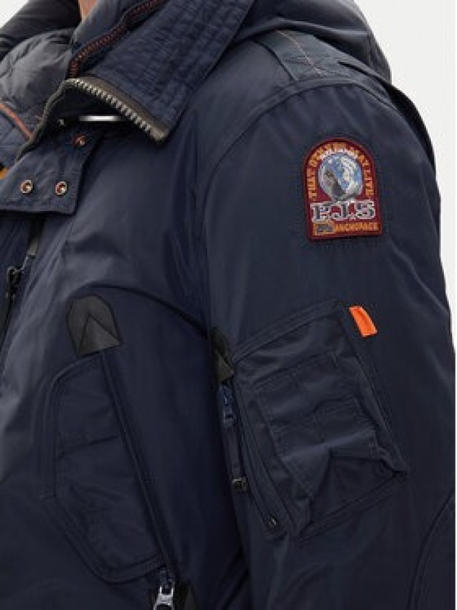 Parajumpers Kurtka puchowa Right Hand 25WMPMJKMA03 Granatowy Regular Fit