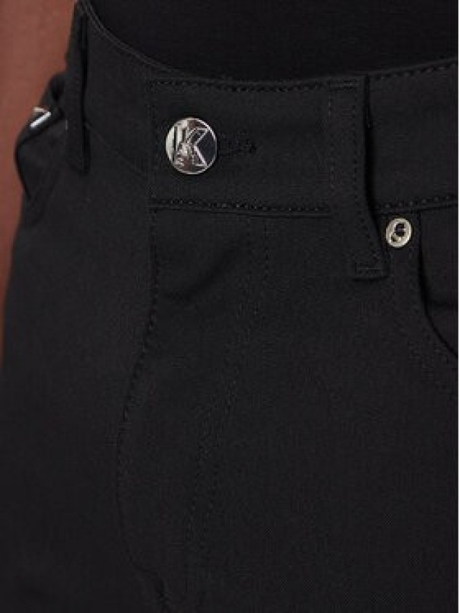 KARL LAGERFELD Spodnie materiałowe 265840 554815 Czarny Regular Fit