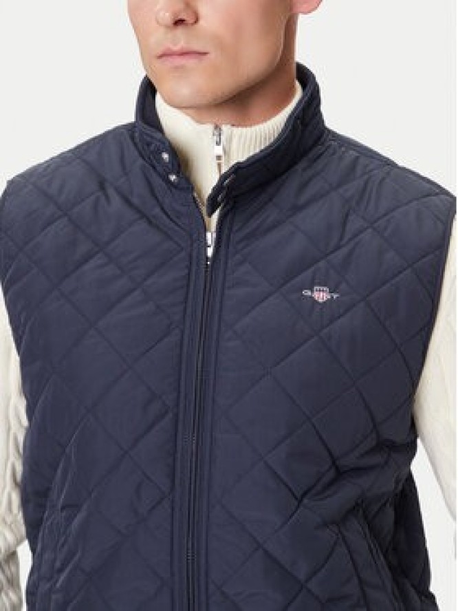 Gant Kamizelka 7006341 Granatowy Regular Fit