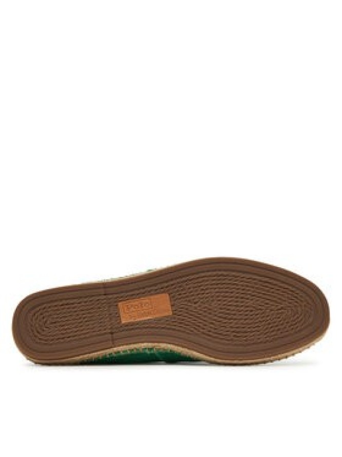 Polo Ralph Lauren Espadryle Cevio Washed Canvas 803P07659002 Zielony